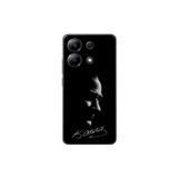 Dali Design Xiaomi Redmi Note 13 Uyumlu Şeffaf Kılıf Atatürk 1 Tasarımlı