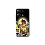 Dali Design Xiaomi Redmi Note 13 Uyumlu Şeffaf Kılıf Demon Slayer 2 Tasarımlı
