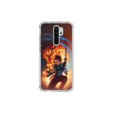 Dali Design Xiaomi Redmi Note 8 Pro Uyumlu Şeffaf Kılıf Demon Slayer 1 Tasarımlı