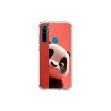 Dali Design Xiaomi Redmi Note 8 Uyumlu Şeffaf Kılıf 4 Peluş Panda Tasarımlı