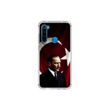 Dali Design Xiaomi Redmi Note 8 Uyumlu Şeffaf Kılıf Atatürk 4 Tasarımlı