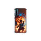 Dali Design Xiaomi Redmi Note 8 Uyumlu Şeffaf Kılıf Demon Slayer 1 Tasarımlı