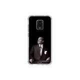 Dali Design Xiaomi Redmi Note 9 Pro Uyumlu Şeffaf Kılıf Atatürk 3 Tasarımlı
