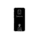 Dali Design Xiaomi Redmi Note 9 Pro Uyumlu Şeffaf Kılıf Death Note 1 Tasarımlı