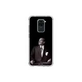Dali Design Xiaomi Redmi Note 9 Uyumlu Şeffaf Kılıf Atatürk 3 Tasarımlı