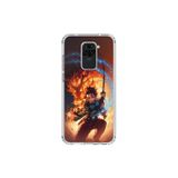 Dali Design Xiaomi Redmi Note 9 Uyumlu Şeffaf Kılıf Demon Slayer 1 Tasarımlı