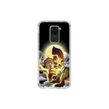 Dali Design Xiaomi Redmi Note 9 Uyumlu Şeffaf Kılıf Demon Slayer 2 Tasarımlı