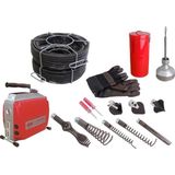 Dali Motorlu Kanal Açma Makinesi Çanta Tipi 20-150 mm Elektrikli Spiral Boru Açıcı