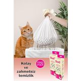 Dali Pet Kedi Kumu Filtresi, Elekli Filtre, Kokusuz – Kedi Tuvaleti Temizleme Filtresi, Kedi Bakım, Kolay ve Zahmetsiz Temizlik, Kapalı ve Açık Tuvaletler için Uyumludur, 2'Li Paket