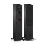 DALI Sonik 5 ince, zeminde duran pasif HiFi hoparlör – Dual 13,3 cm Clarity Cone bas hoparlör, 2,8 cm Soft Dome tiz hoparlör, SMC mıknatıs sistemi, siyah dişbudak (çift)