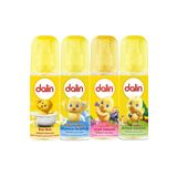 Dalin 150 ml Bıcı Bıcı + 150 ml Okyanus Ferahlığı + 150 ml Çiçek Bahçesi + 150 ml Orman Esintisi Bebek Kolonya Seti
