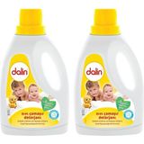 Dalin 1500 ml X2 Sıvı Çamaşır Deterjanı Bebekler İçin Özel Hipoalerjenik Formül - 1 kg
