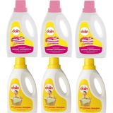 Dalin 3 x Yumuşatıcı Düş Bahçesi 1500ML 3 x Deterjan 1500ML - 1,48 lt