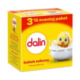 Dalin 3'lü Avantaj Paket Bebek Sabunu