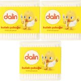 Dalin 3x100 Adet Kulak Çubuğu