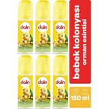 Dalin 6x150 ml Orman Esintisi Sprey Bebek Kolonyası
