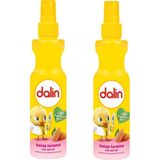 Dalin Badem Özlü Kolay Tarama Spreyi 200 ml x 2 Adet Yumuşak Formül ile Saçları Kolayca Tarar