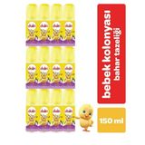 Dalin Bahar Tazeliği 12x150 ml Bebek Kolonyası