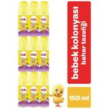 Dalin Bahar Tazeliği 9x150 ml Bebek Kolonyası