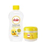 Dalin Bebe Yağı 500 ml + Dalin Vazelin 100 ml