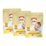 Dalin Bebek Granül Doğal Toz Sabun 1000 Gr x 3 Standart Koku ile Hassas Ciltler için Güvenli - 3 kg
