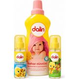 Dalin Bebek Kolonyası Ve Yumuşatıcı Seti - 150 Ml Deniz Esintisi + 150 Ml Orman Esintisi + 1200 Ml Konsantre Yumuşatıcı