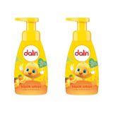 Dalin Bebek Köpük Sabunu 200 Ml Mango Portakal Aromalı X 2 Adet