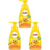Dalin Bebek Köpük Sabunu 200 Ml Mango Portakal Aromalı X 3 Adet