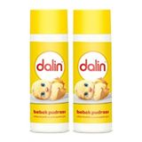 Dalin Bebek Pudrası 2 x 90 gr Ciltte Ferahlık Sağlayan Yumuşak Özellik