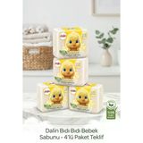 Dalin Bebek Sabunu 3Lü 4Adet Paket, Yumuşak Ve Güvenli Sabun