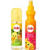 Dalin Bebek Saç Bakım Ve Kolonya Seti - 200 Ml Kolay Tarama Spreyi + 150 Ml Orman Esintisi Bebek Kolonyası