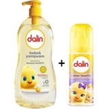Dalin Bebek Şampuanı 700 ml + Dalin Bahar Tazeliği Bebek Kolonyası 150 ml 2'li Set