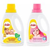 Dalin Bebek Sıvı Çamaşır Deterjanı ve Yumuşatıcı 1500 ml x 2