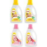 Dalin Bebek Sıvı Çamaşır Deterjanı Yumuşatıcı Bahar Ninnisi 1500 ml x 2 80 Yıkama - 1,5 lt