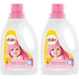 Dalin Çamaşır Yumuşatıcı 1.5 lt Bahar Ninnisi 2'li Set Uzun Süre Kalıcı Koku ve Ekstra Yumuşaklık