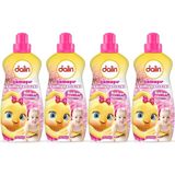 Dalin Çamaşır Yumuşatıcı 1500ML Bahar Ninnisi (4 Lü Set) (Bebeklere Özel) - 1,48 lt