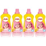 Dalin Çamaşır Yumuşatıcı Konsantre 1200 ml Bahar Ninnisi 4'lü Set - 1,2 lt