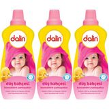 Dalin Çamaşır Yumuşatıcı Konsantre 1200 ml Düş Bahçesi 3'lü Set