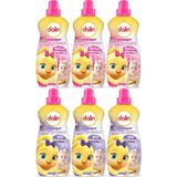 Dalin Çamaşır Yumuşatıcı Konsantre 1500 ml Bahar Ninnisi + 1500 ml Düş Bahçesi (Karma 6'lı Set) - 1,5 lt