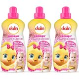Dalin Çamaşır Yumuşatıcı Konsantre 1500 ml Bahar Ninnisi (3'lü Set) (Bebeklere Özel) - 1,5 lt