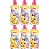 Dalin Çamaşır Yumuşatıcı Konsantre 1500 ml Düş Bahçesi (6'lı Set) (Bebeklere Özel) - 1,5 lt