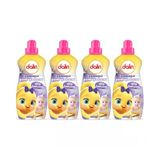 Dalin Çamaşır Yumuşatıcı Konsantre 1500ml Düş Bahçesi 4 Lü Set 4'lü Set
