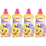 Dalin Çamaşır Yumuşatıcı Konsantre 1500ML Düş Bahçesi (4 Lü Set) (Bebeklere Özel)