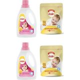 Dalin Çamaşır Yumuşatıcısı Düş Bahçesi 1500 ml 2 Adet + Granül Sabun Toz Deterjan 500 gr 2 Adet - 1,48 lt