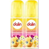 Dalin Çiçek Bahçesi Menekşe Yasemin Limon Kokulu 2'li 150 ml Bebek Kolonyası