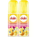 Dalin Çiçek Bahçesi Menekşe Yasemin Limon Kokulu 2'li 150 ml Bebek Kolonyası