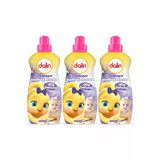 Dalin Düş Bahçesi 3x1500 ml Bebeklere Özel Çamaşır Yumuşatıcı