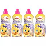 Dalin Düş Bahçesi 4x1500 ml Bebeklere Özel Çamaşır Yumuşatıcı