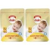 Dalin granül Sabun Tozu 1000 gr Klasik Doğal Sabun 2'li Set 40 Yıkama - 1 kg