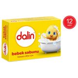 Dalin Hassas Ciltler İçin 12x100 gr Çoklu Paket Bebek Sabunu